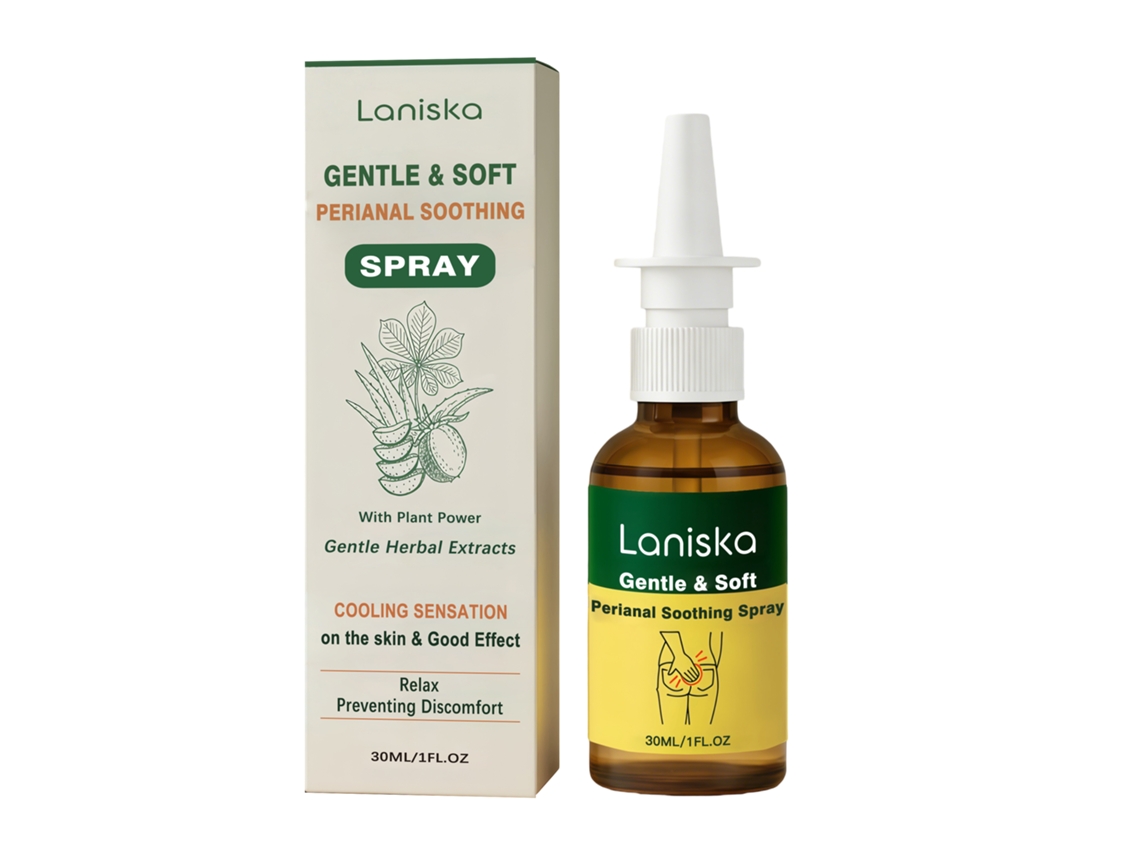 Cuidados Diários com Spray Laniska da LAXISCREED para Hidratar e Suavizar o Corpo