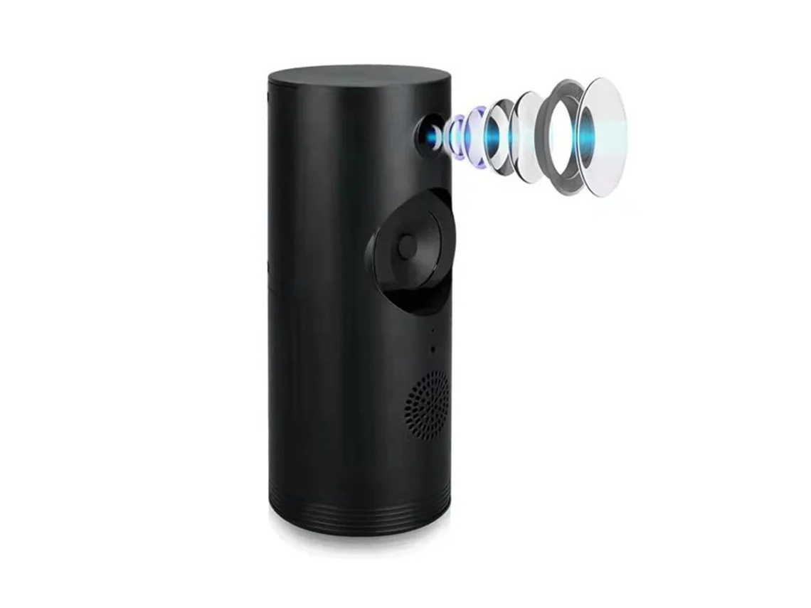 Câmera Espiã, Alto Falante Bluetooth Inteligente Hd 1080p Câmera De Vigilância De Segurança Doméstica Com Cartão De Memória 128g, Preto Yizhood