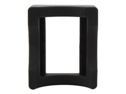 Suporte de Copo Silicone Anti derrame com Slot Preto