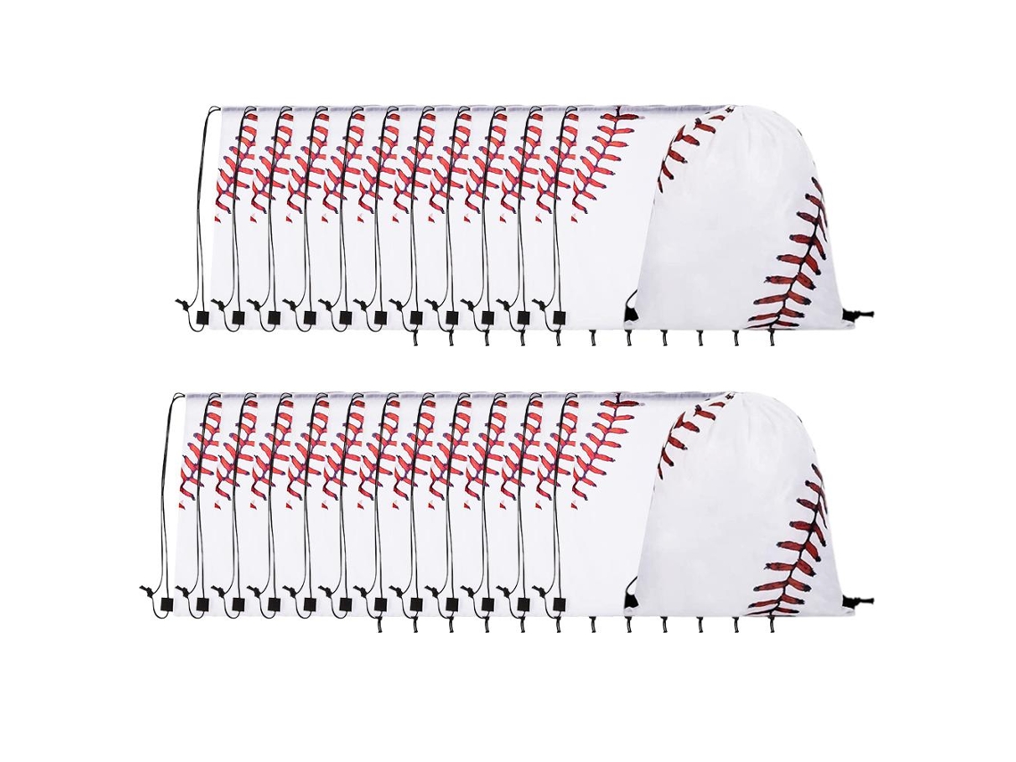 Rebe-25 Bolsas Deportivas Com Cordão De Béisbol Mochila Para Esportes Ginásio Viagem Homem Mulher
