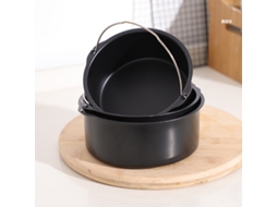 Cesta de Bolo EOOCOO (antiaderente, para fritas, moldes portáteis)