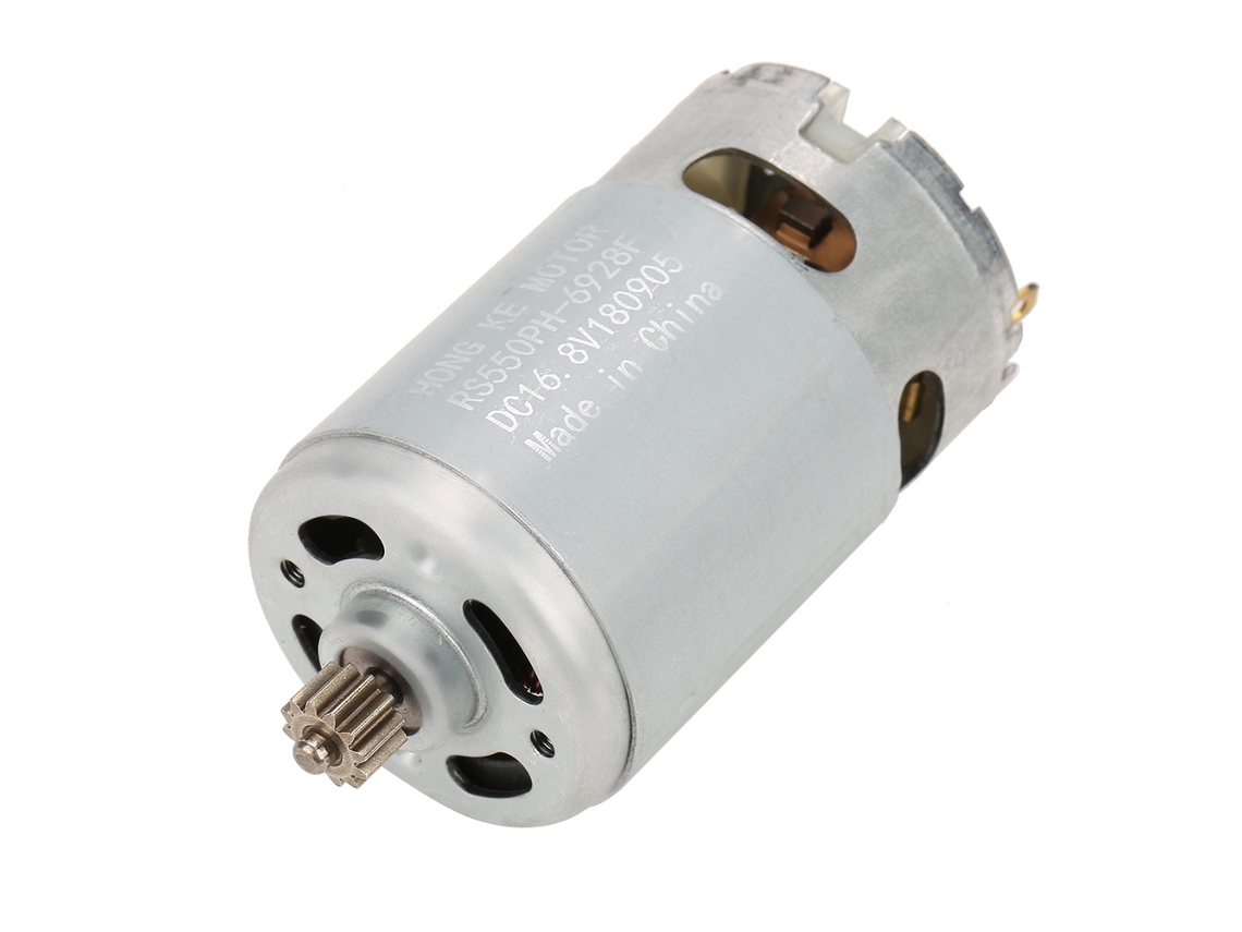 Motor DC de Duas Velocidades com Engrenagem 12 Dentes para Ferramentas Elétricas 16.8v YURU