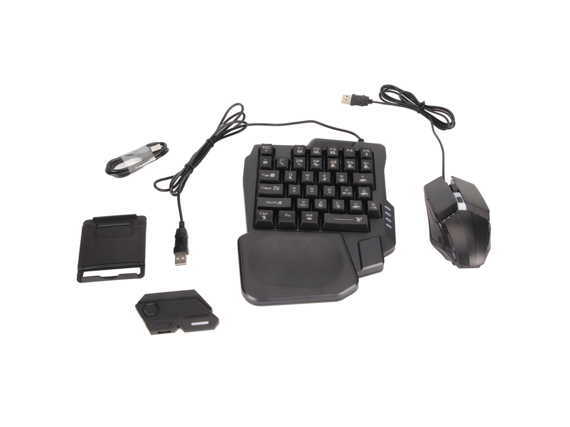 Conjunto Conversor Móvel EOOCOO (adaptação de Teclado e Mouse, Assistente de Jogos Móveis)
