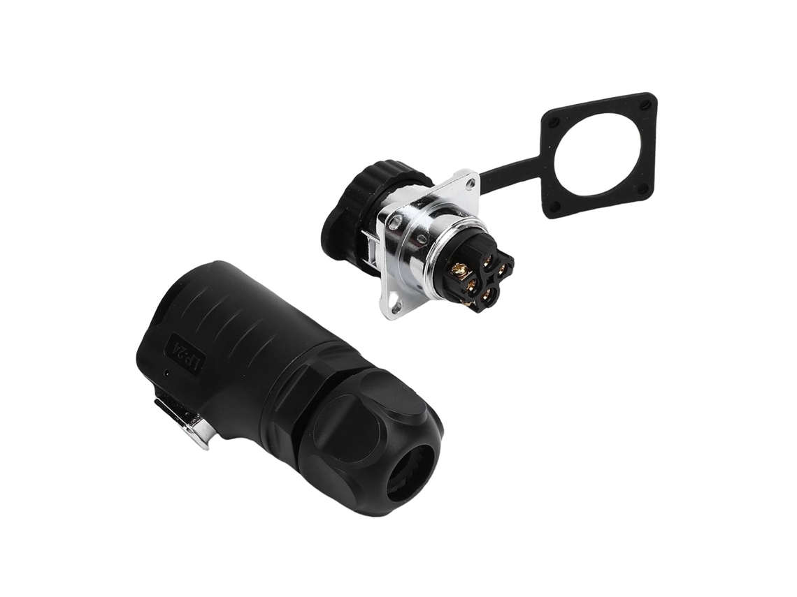 Conector Industrial À Prova D'água, Plugue E Tomada De 4 Pinos 25 A,