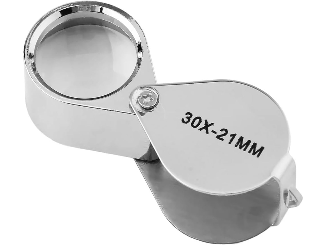 Mini Microscópio Uv Portátil de Bolso com Ampliação de 60x para Joalheiros e Detector de Notas. SFUSHOS