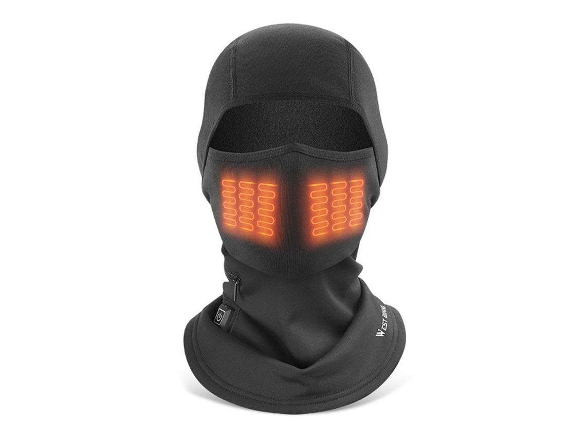 Mali máscara de frio para moto e ski, balaclava respirável, à prova de vento, capuz quente de inverno