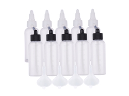 Conjunto de 10 Garrafas de Tinta para Airbrush 65ml com Funnels, Compatível com Marcas | S/MARCA