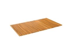 Maison Exclusive - Tapete De Banho Natural 100 X 60 Cm Madeira Sólida De Acácia