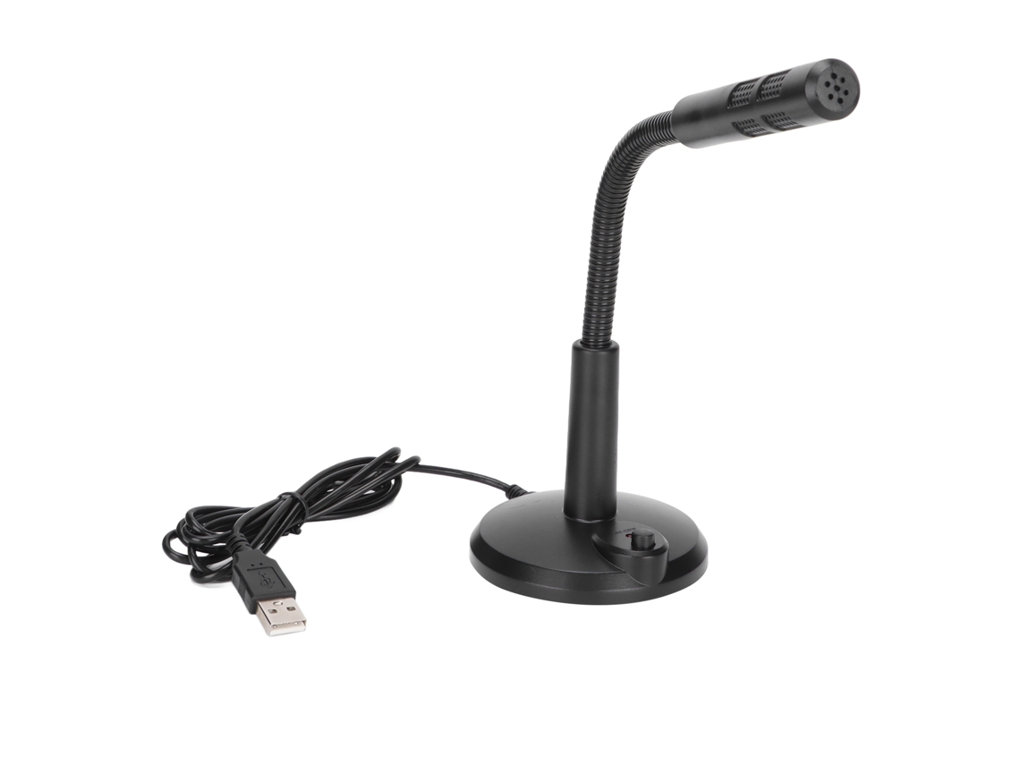 Aetheria microfone de Mesa Usb Plug And Play com Botão de Mudo Omnidirecional para Pc Laptop Ps4