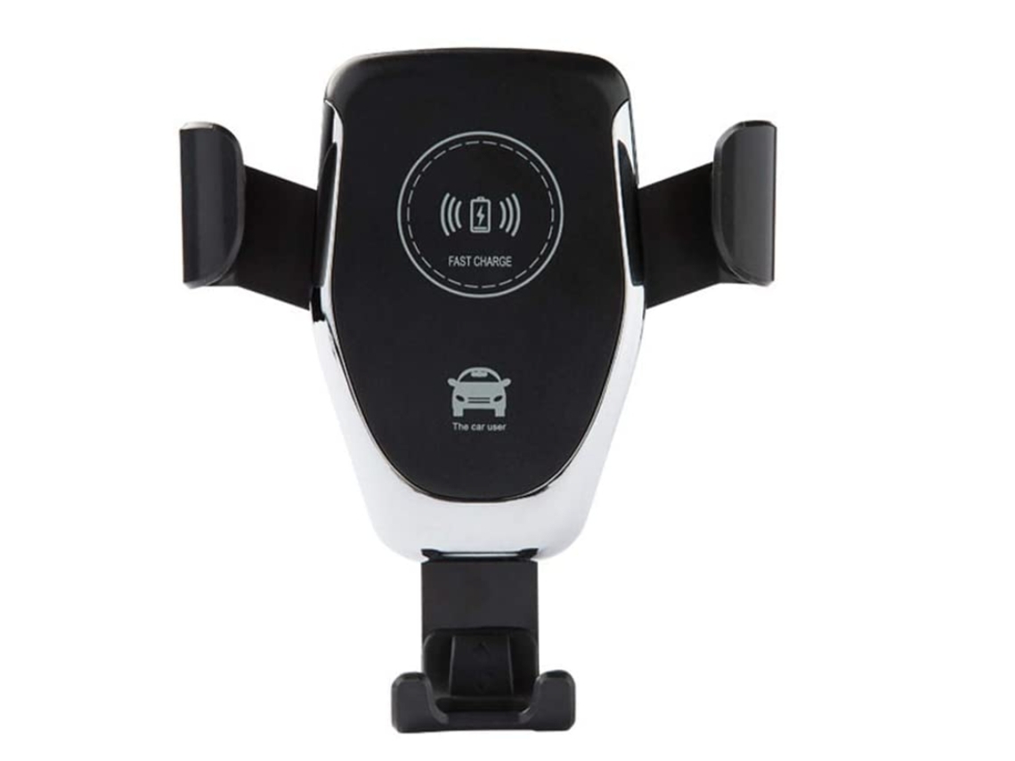 Carregador Carro Sem Fast Qi Ventilação Sensor YIZHOOD Preto