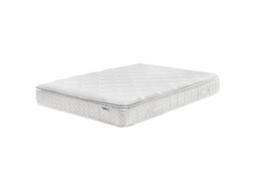 Colchón De Espuma Viscoelástica Beliani Luxus De Muelles Ensacados Beige 140x200x25