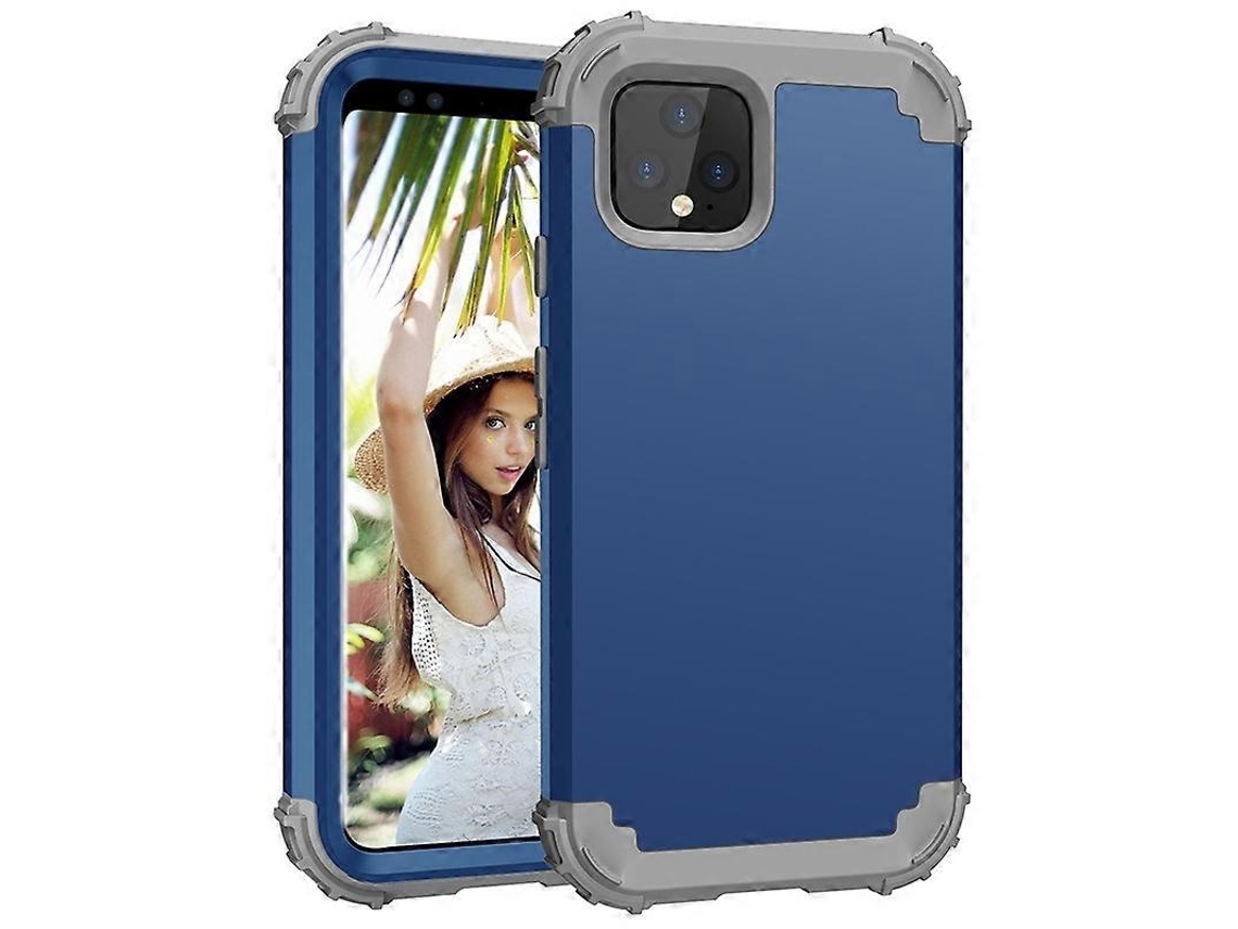 Capa Telemóvel Em Pc Com Proteção Anti-choque Para Google Pixel 4 3 Elysve