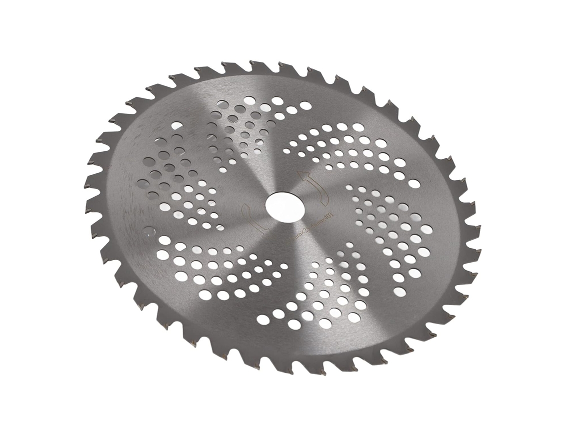 Disco De Corte Para Roçadeira 255mm Com 40 Dentes Ervas Daninhas