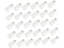 Ukcoco Clips Para Luzes De Corda Externas 3 Mm, Ganchos Rosca Plástico