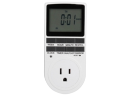 Laxiscreed Interruptor Temporizador Com Tela Ampla E Bateria, Compatível Norte-americano 120v, Para Automação Doméstica