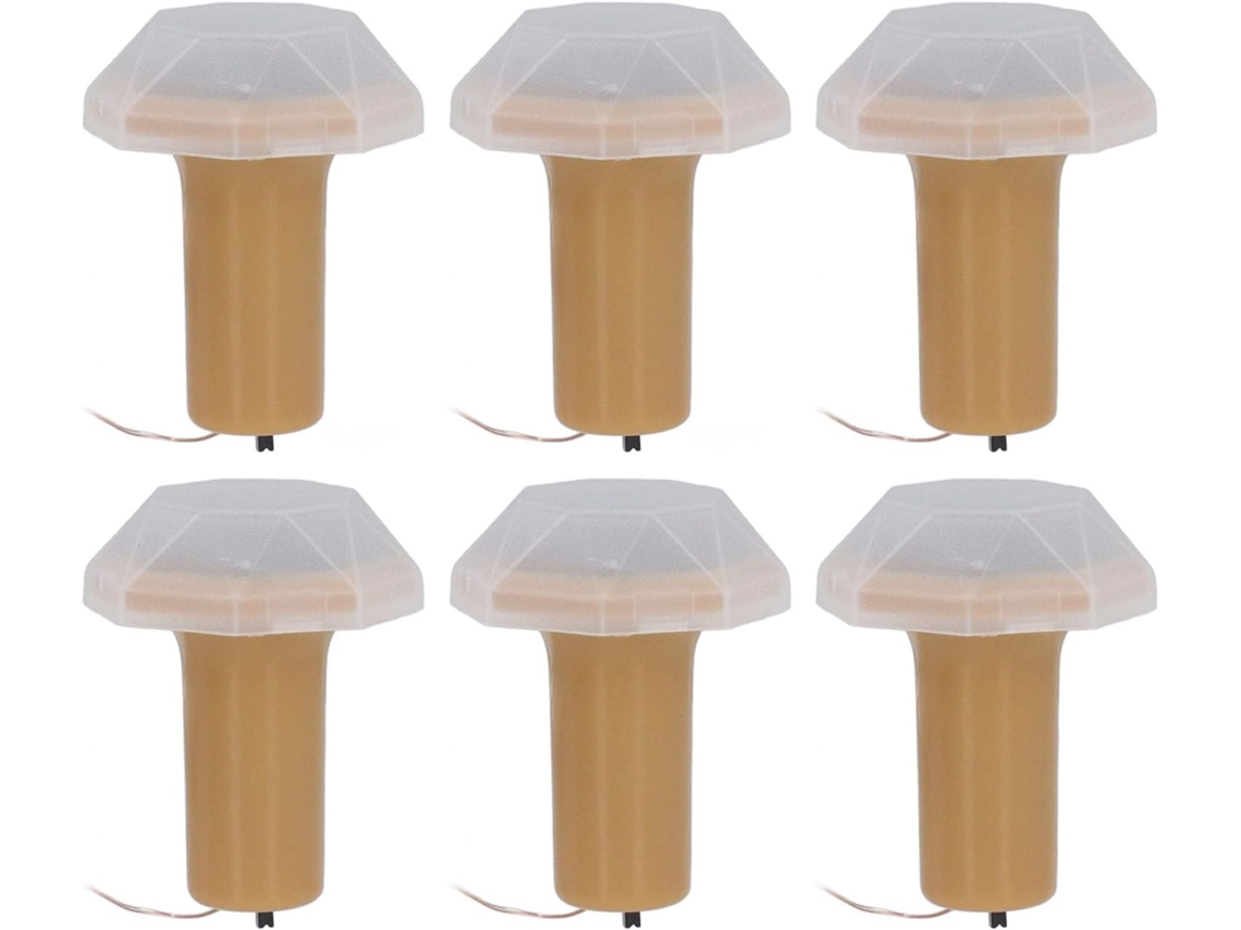 Conjunto De 6 Luzes Solares Led Para Garrafas Vinho Com Rolhas