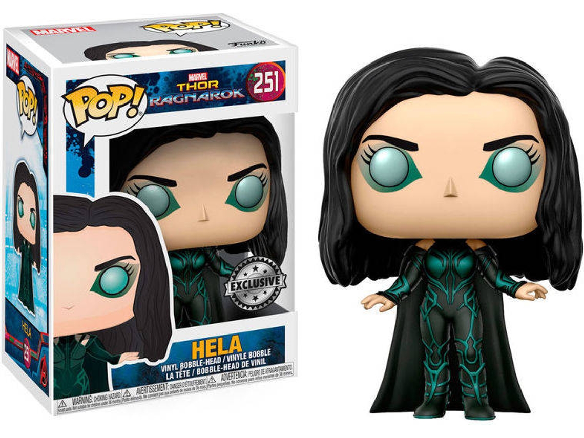 Figura FUNKO POP! Marvel Thor Ragnarok Hela Sem Máscara