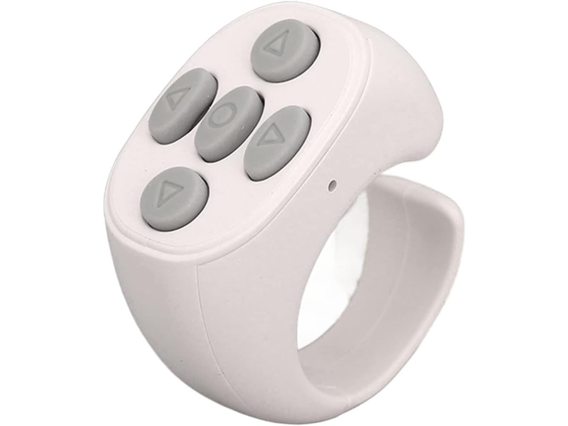 Comando Bluetooth Inteligente Para Virar Páginas De Vídeos, Material Abs