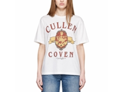 Rockinstone Twilight Movie Cullen Coven Preppy White Adult T-shirt Size:l