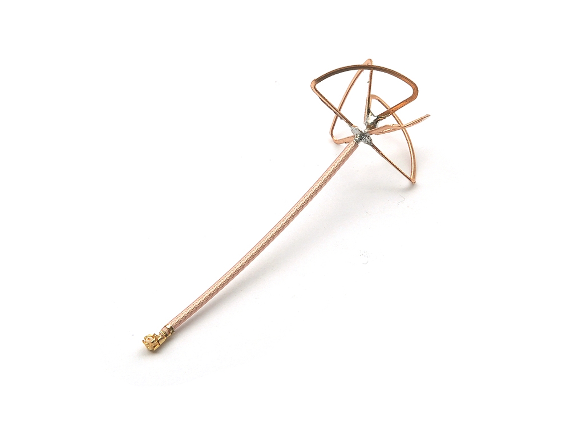 Antena Três Folhas 5.8g Interface Ipx Ufl Acessório Drone 50mm 70mm 2.5 3dbi | S/MARCA