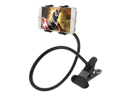 Suporte Para Celular (pacote Com 2) - Suporte Flexível Com Clipe, Adequado Para Celulares Pretos.