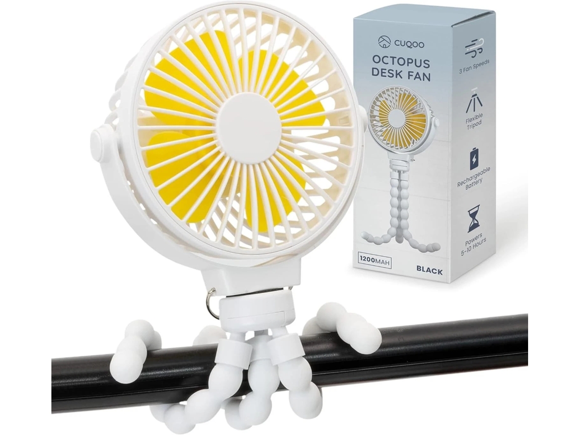 Mini Ventoinha De Secretria Orysin Com Trip Flexvel ? Usb Recarregvel