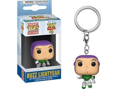 DISNEY - Porta-Chaves FUNKO Pop! Toy Story 4 Buzz Lightyear Porta-Chaves FUNKO Pop! Toy Story 4 Buzz Lightyear