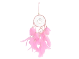 Apanhador de sonhos Baok para pendurar na parede, ideal para sala de estar, quarto, decoração rosa para casamento e casa.