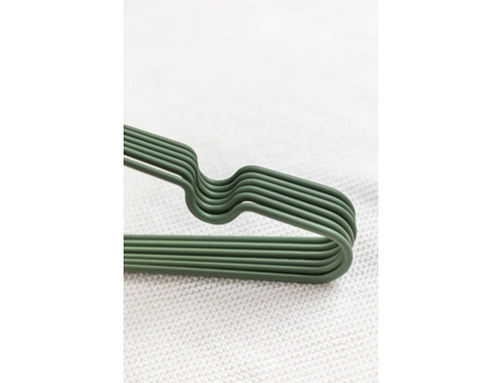 Conjunto de Cabides Infantis SKLUM Anttal (Verde - Metal - 17 x 29 x 0,4 cm)