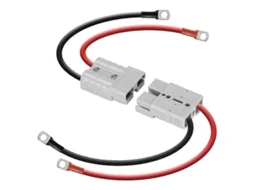 Kit De Conectores Anderson 50a, Plugue Anderson 8 Awg, Cabos De Bateria De 30cm, Conectores Rápidos À Prova Dágua Para Lifepo4 Brilvibera