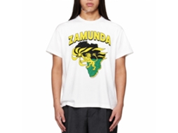 Rockinstone Coming To America Zamunda White Adult T-shirt Size:l