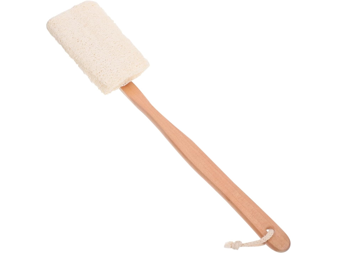 Lurelia Acessório De Duche Com Bucha Vegetal De Banho, Bucha Natural, Rotina Spa Suave