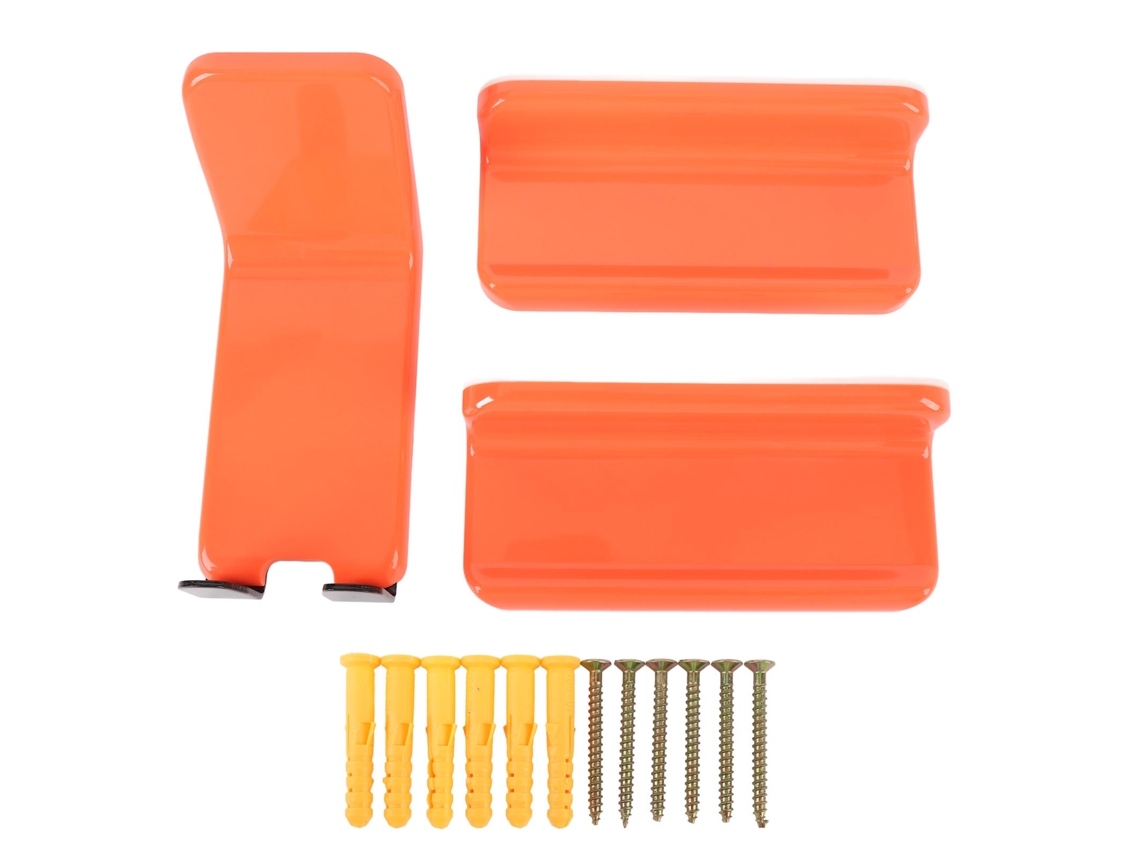 Suporte De Parede Para Bicicleta Com Gancho Anti-risco Para Garagem Casa Armazenamento Bicicleta Estrada Montanha Laranja Vermelha