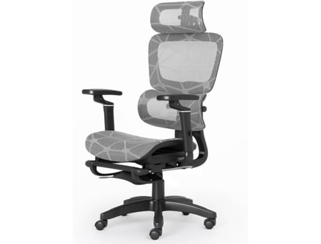 Cadeira De Escritório Ergonômica Adov Com Apoio Para Os Pés, Cadeira De Secretária Com Altura Ajustável, Cadeiras Executivas