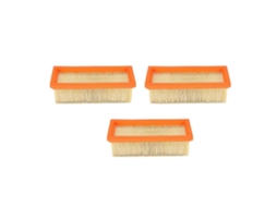 Conjunto De 3 Filtros Para Aspiradores De Pó Karcher Se2001, Se3001, Se5.100, Se6.100, 2501, 2701, 2801 E K3001 (código: 6.414-498).
