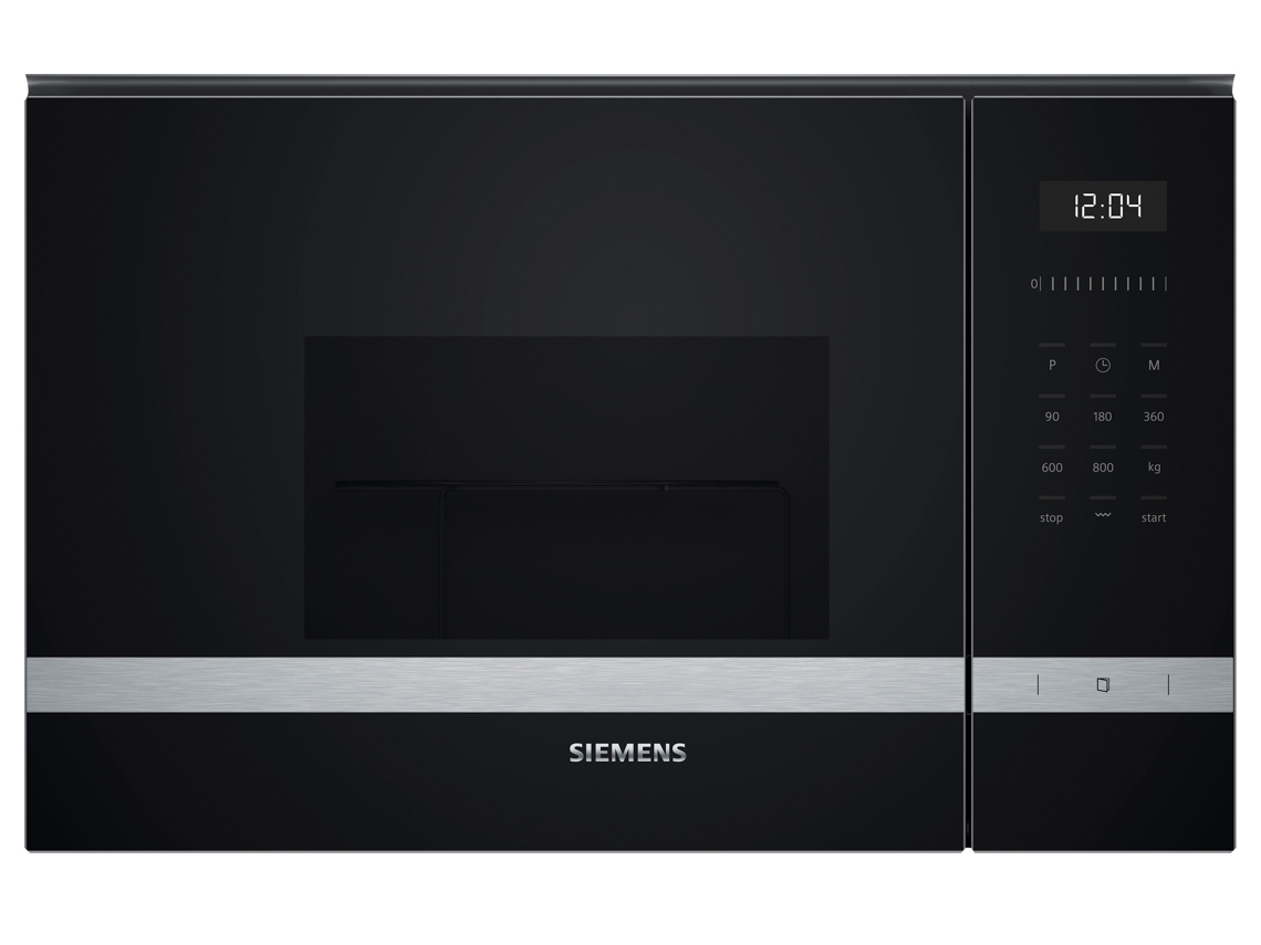 Micro-ondas Encastre SIEMENS BE525LMS0 (20 L - Com Grill - Preto)