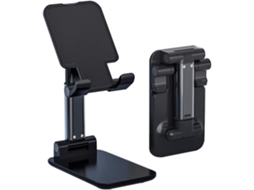 Suporte Para Celular Com Ângulo Ajustável Em Altura, Totalmente Dobrável, Suporte Para Celular Portátil De Mesa Compatível Com Doc-aquaforge