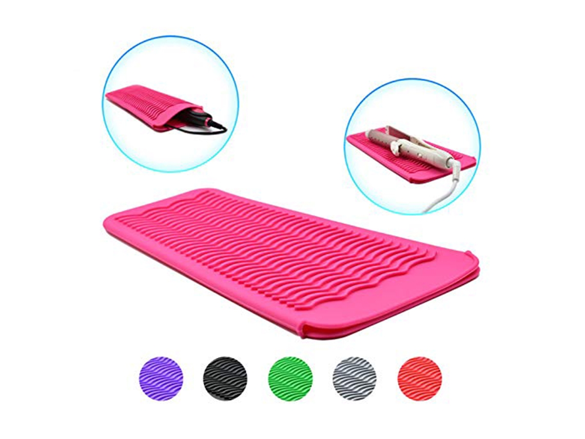 Estojo de silicone resistente ao calor para ferramentas de cabelo