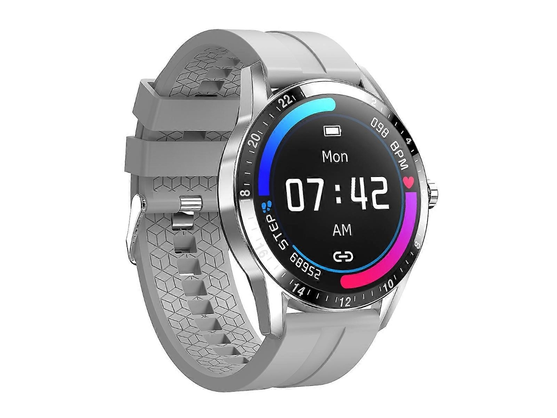 Relógio Inteligente G20 Com Tela Colorida Ips De 1,3 Polegadas E Pulseira De Silicone.