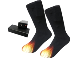 Meias Aquecidas E Laváveis Meias Aquecidas De Malha Ideais Para Inverno, Snowboard, Esportes Ao Ar Livre, Casa, Viagens, Família E Amigos. Gokoco