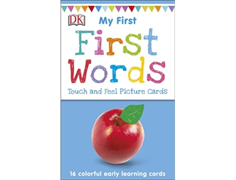 Livro My First Touch and Feel Picture Cards First Words de Dk (Inglês)
