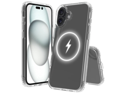 Capa Protetora Magnética À Prova De Choque Para Iphone 17 Com Acabamento Luxuoso.