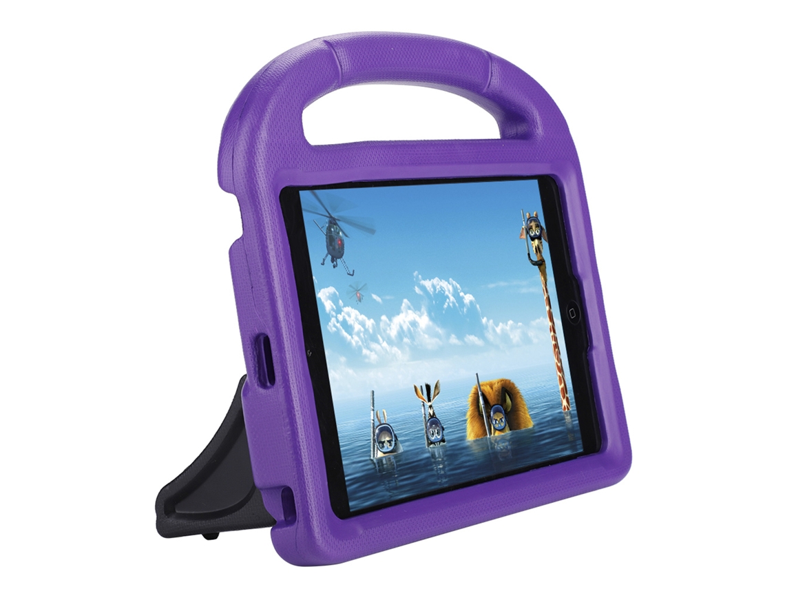 Capa Macia Anti-impacto De Eva De 7,9 Polegadas Para Crianças Para Ipad Mini Kindle Fire Roxa