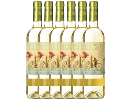 Vinho FAMILY OWNED Family Owned Bicicletas Y Peces Verdejo Rueda (0.75 L - 6 unidades)