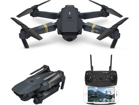 Drone EACHINE E58 HD Autonomia 8 min Worten.pt