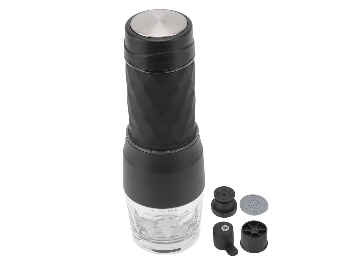 Cafeteira Portátil Laxiscreed Para Café Moído E Cápsulas, Ideal Para Uso Ao Ar Livre E Em Viagem