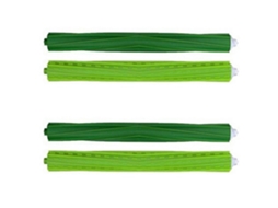 Conjunto de 2 escovas de rolo de borracha para aspirador de pó iRobot Roomba S9 9150 / S9+ Plus 9550 Série S, escova de borracha multisuperfície