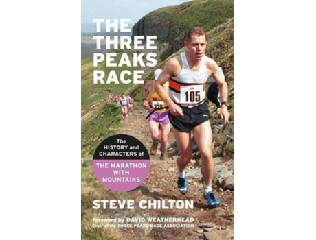 Livro The Three Peaks Race de Steve Chilton (Inglês)