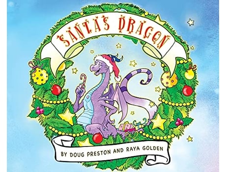 Livro Santas Dragon de Doug Preston (Inglês)