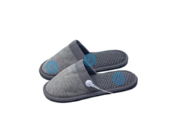 Chinelo Massageador Para Os Pés Com Terapia Elétrica Pulsante, Antiderrapante, Tratamento Ems Dos Em Casa.